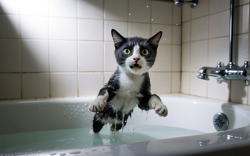 Kenapa Kucing Benci Air