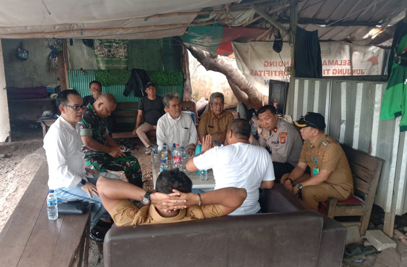 Lahan bekas PT Sandratex Ciputat Timur