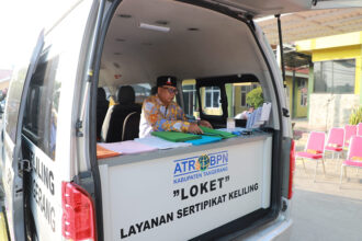 Mobil Layanan Sertifikat Tanah Keliling BPN Kabupaten Tangerang