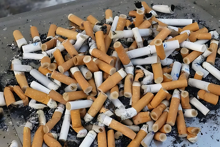 Puntung Rokok Jadi Aspal Tahan Retak
