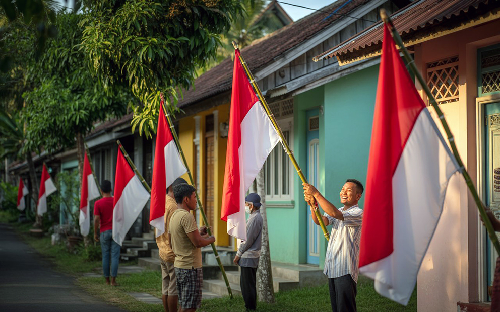aturan Kibarkan Bendera Merah Putih
