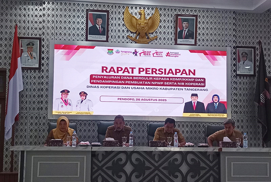 Dana bergulir koperasi merah putih tangerang