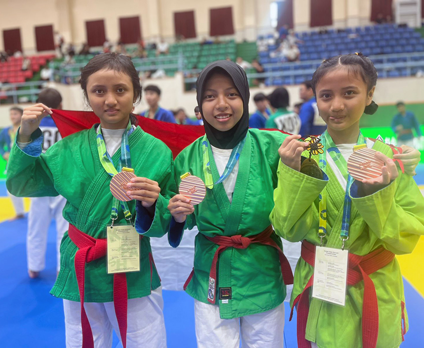 Atlet Kurash Indonesia Deswita Maharani Putri