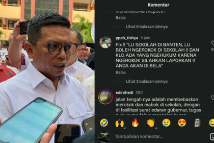 Gubernur Banten Kepsek SMAN 1 Cimarga