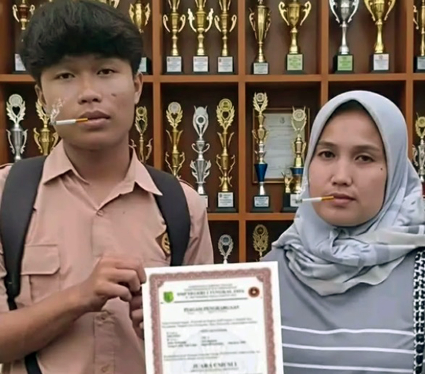 siswa SMAN 1 Cimarga Lebak